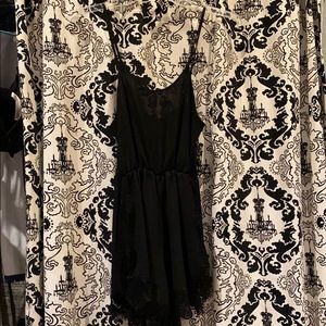 Little black romper